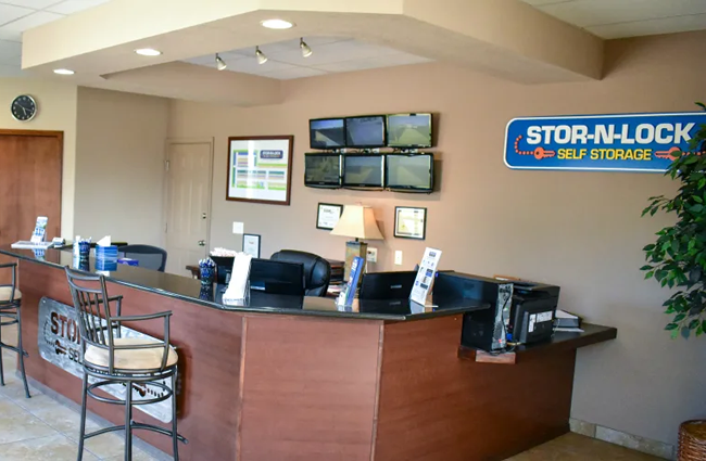 Inside the office at STOR-N-LOCK Self Storage in Fort Collins, Colorado