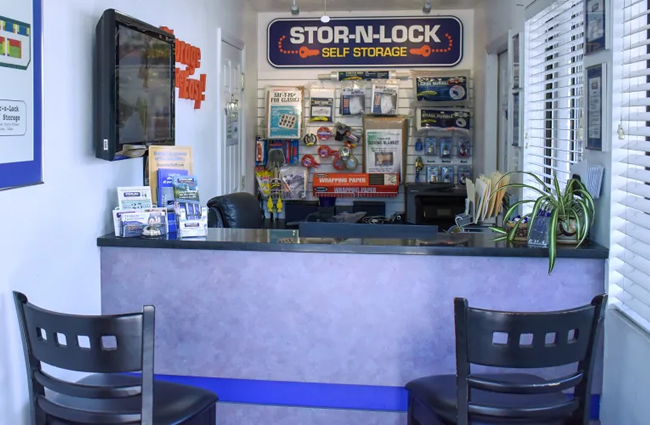 Inside the office at STOR-N-LOCK Self Storage in Boise, Idaho