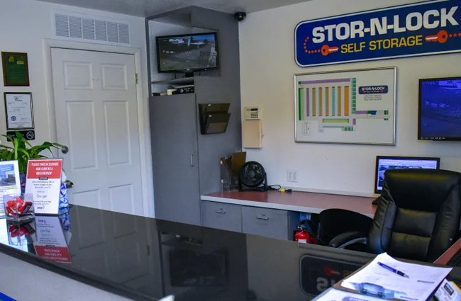 Inside the office at STOR-N-LOCK Self Storage in Cottonwood Heights, Utah