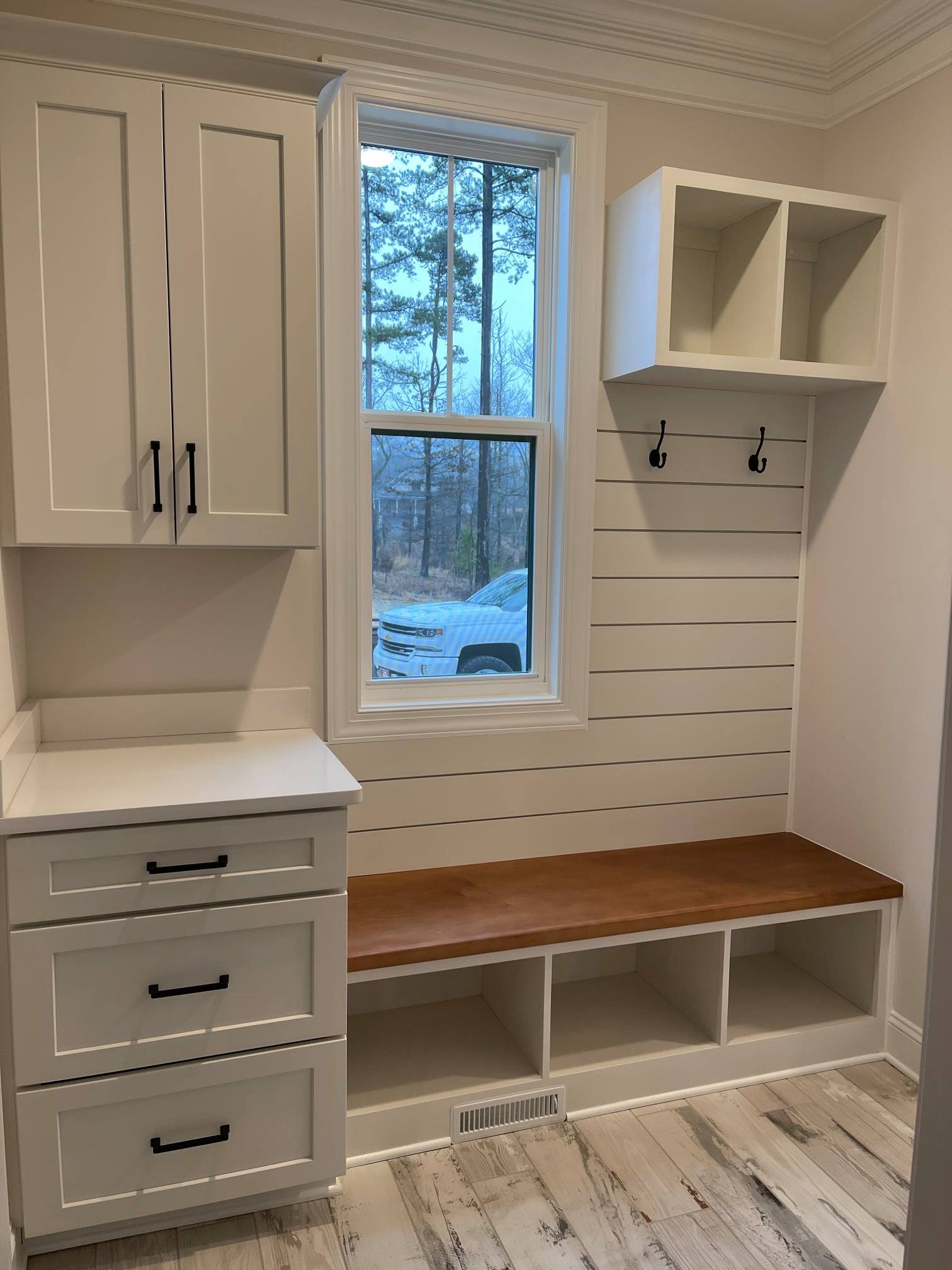 New room cabinets