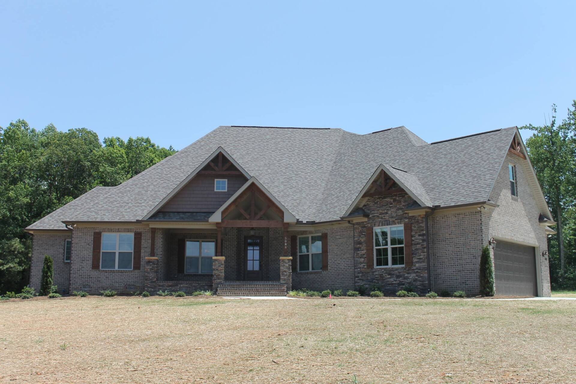 Exterior custom home
