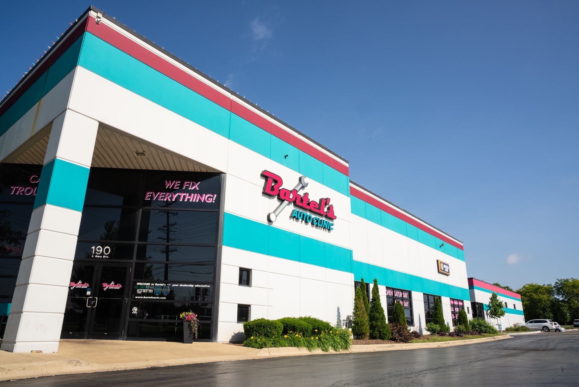 Exterior Entrance of Bartel’s Auto Clinic Building | Bartel's Auto Clinic