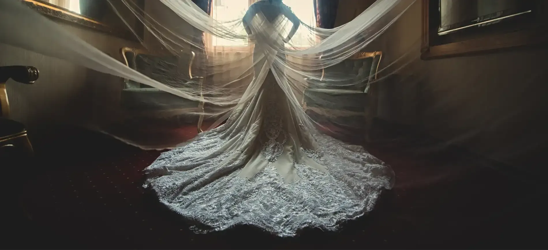 Your Bridal Guide to Different Types of Wedding Dress Bustles post blog image