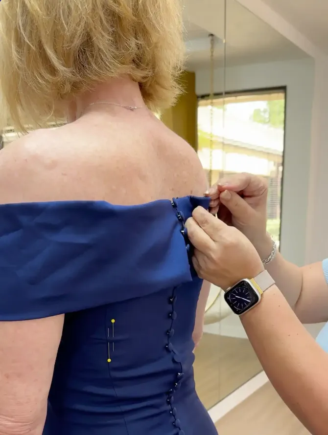 Luxury Tailors Bridesmaid Evening Dress Alterations Service