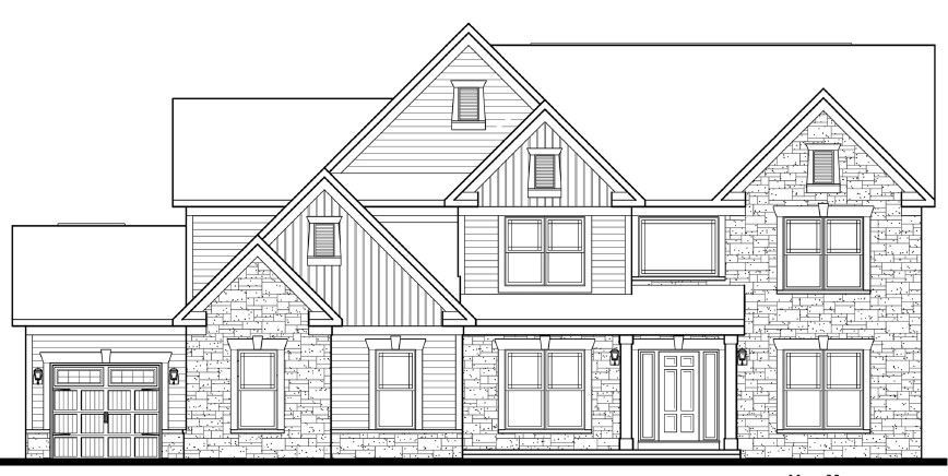 New Luxury Homes Avon OH New Custom Homes Fieldstone Landings