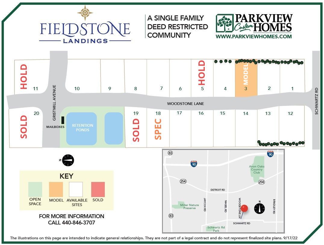 New Luxury Homes Avon OH New Custom Homes Fieldstone Landings