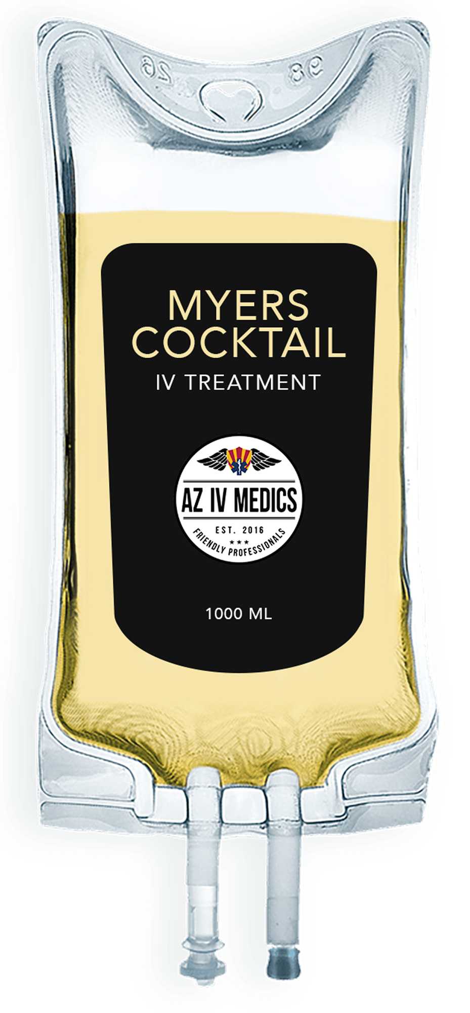 A bag of myers ' cocktail