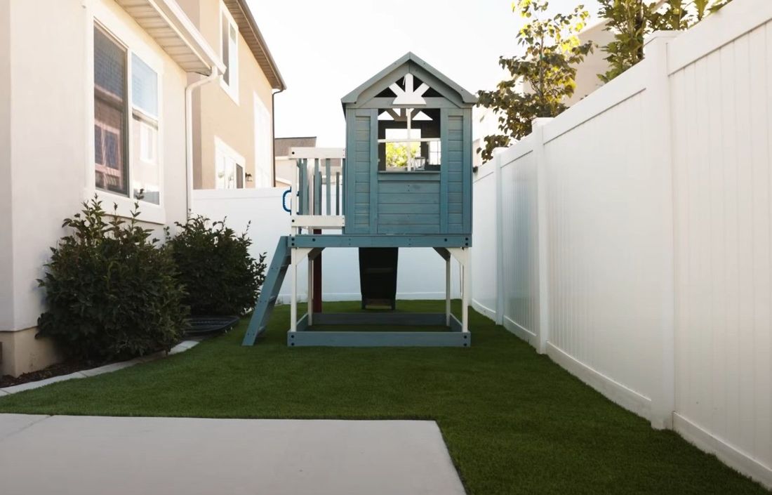 commercial turf installation