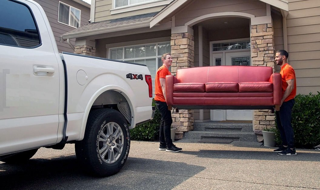Pick up truck available on demand for Furniture delivery and bulding materials Delivery