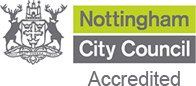 Nottingham City Council Certification logo