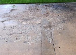 Ice Melting Damage To Concrete – Lexington, KY – Mow-Mow’s Family Landscaping