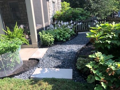 Residential Landscaping — Rock pathway in Lexington, KY