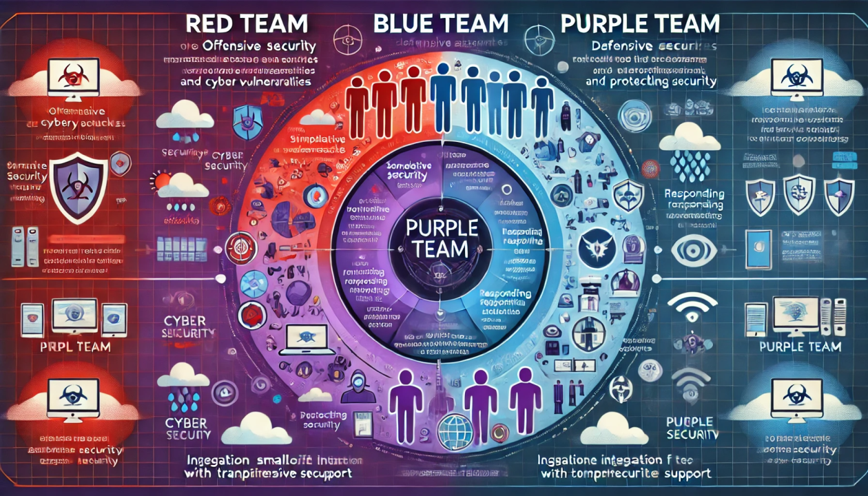 Graphic that says Purple Team