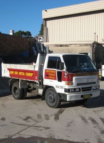 north shore cement and sand truck