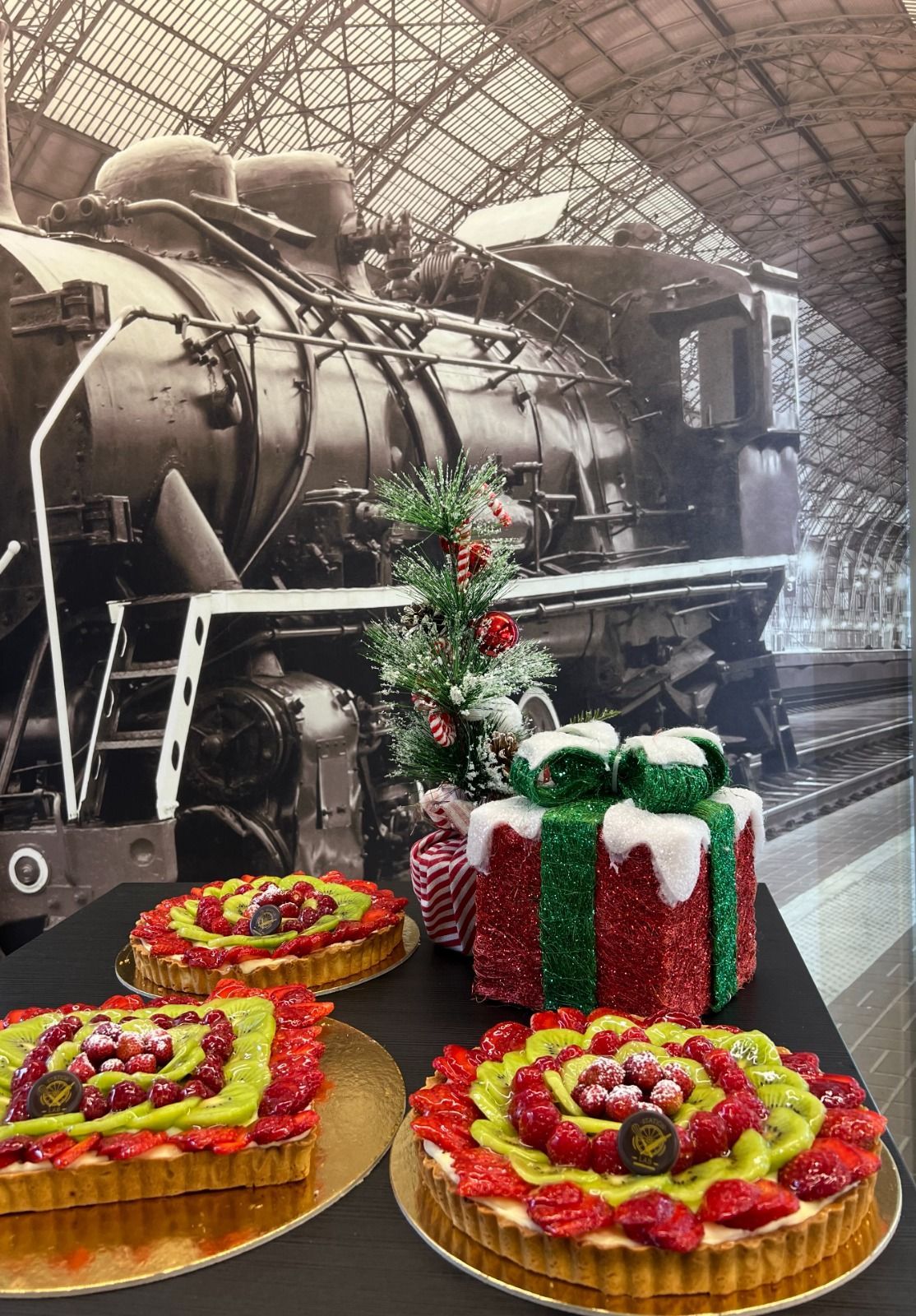 tre torte alla frutta