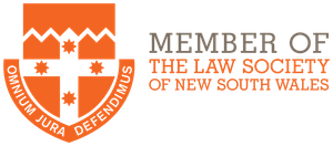 The logo for the law society of new south wales