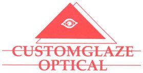 Customglaze Optical company logo