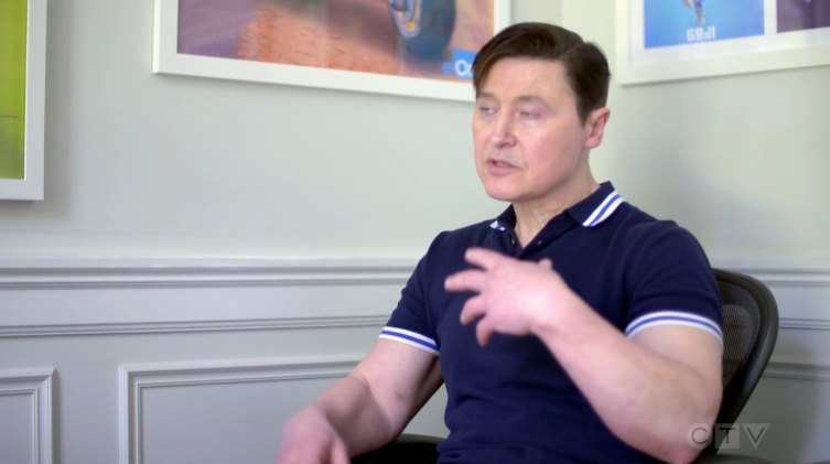 Image of a man talking