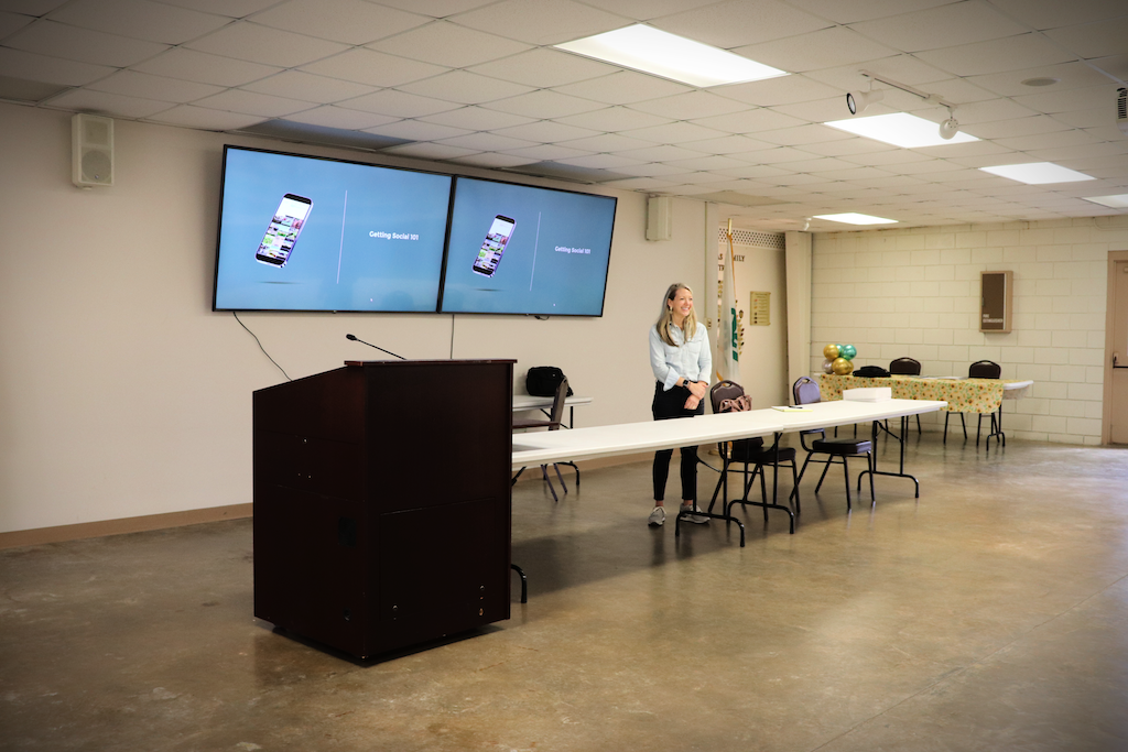 Speaker presentationv