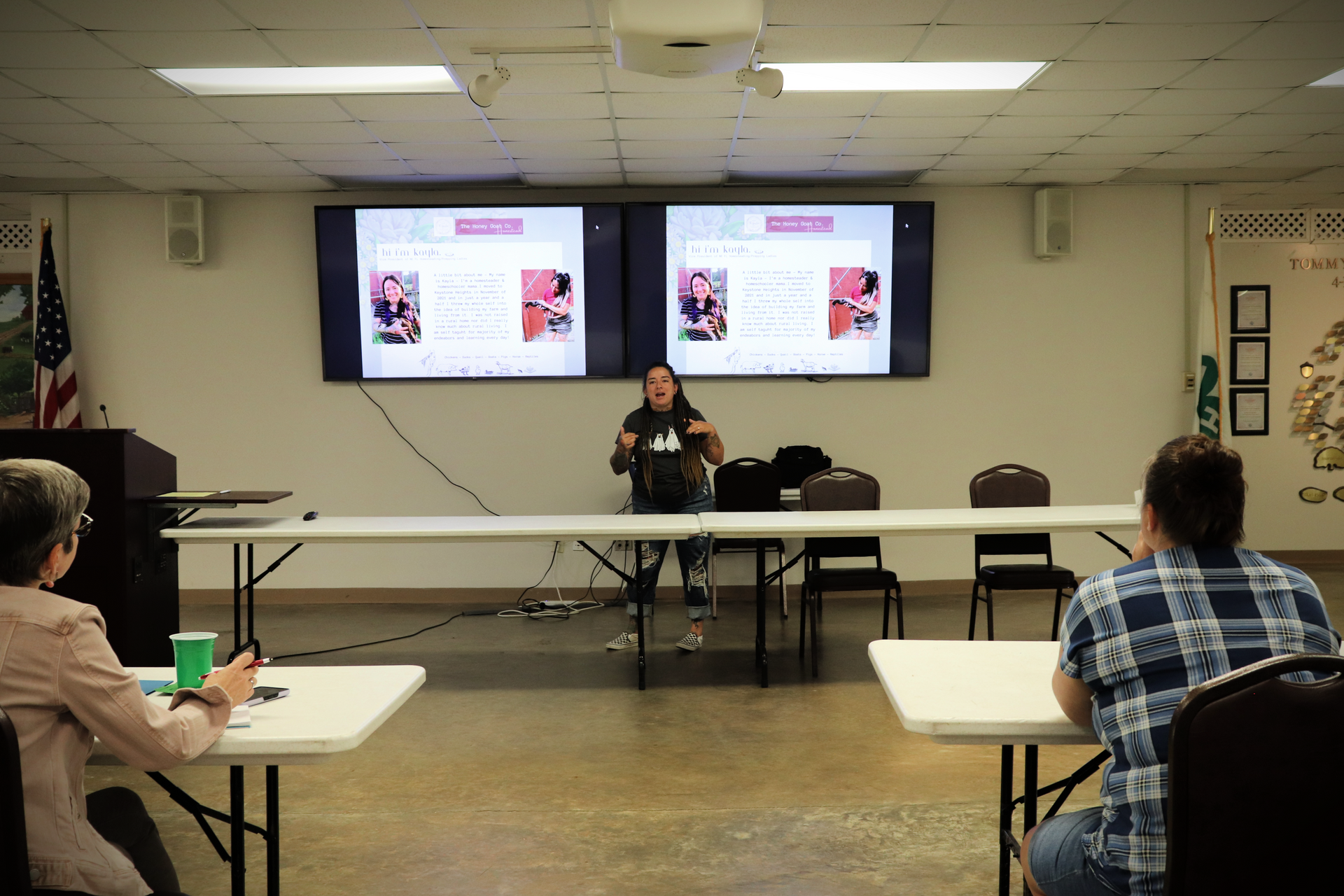 Speaker presentation