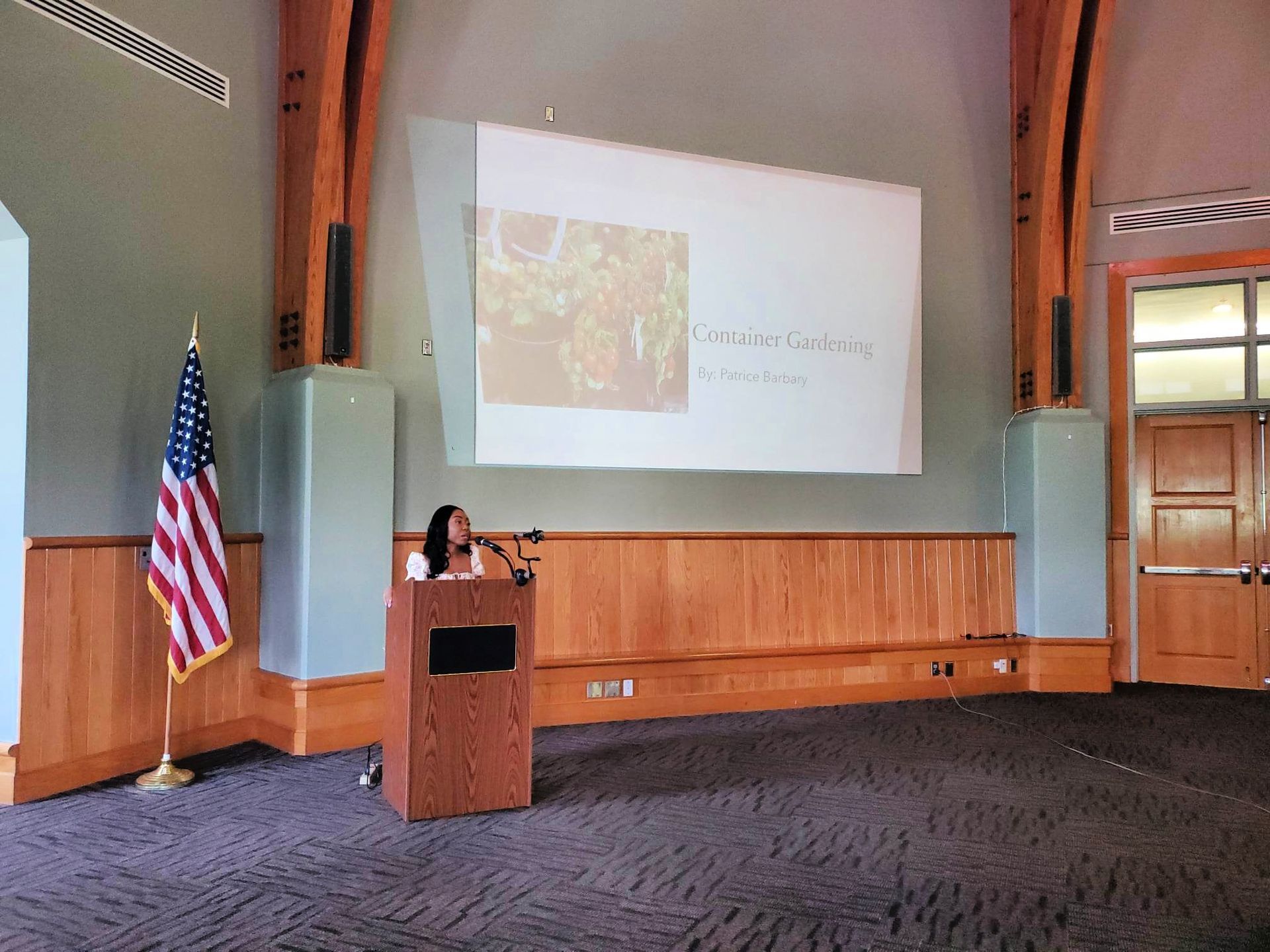 Speaker presentation