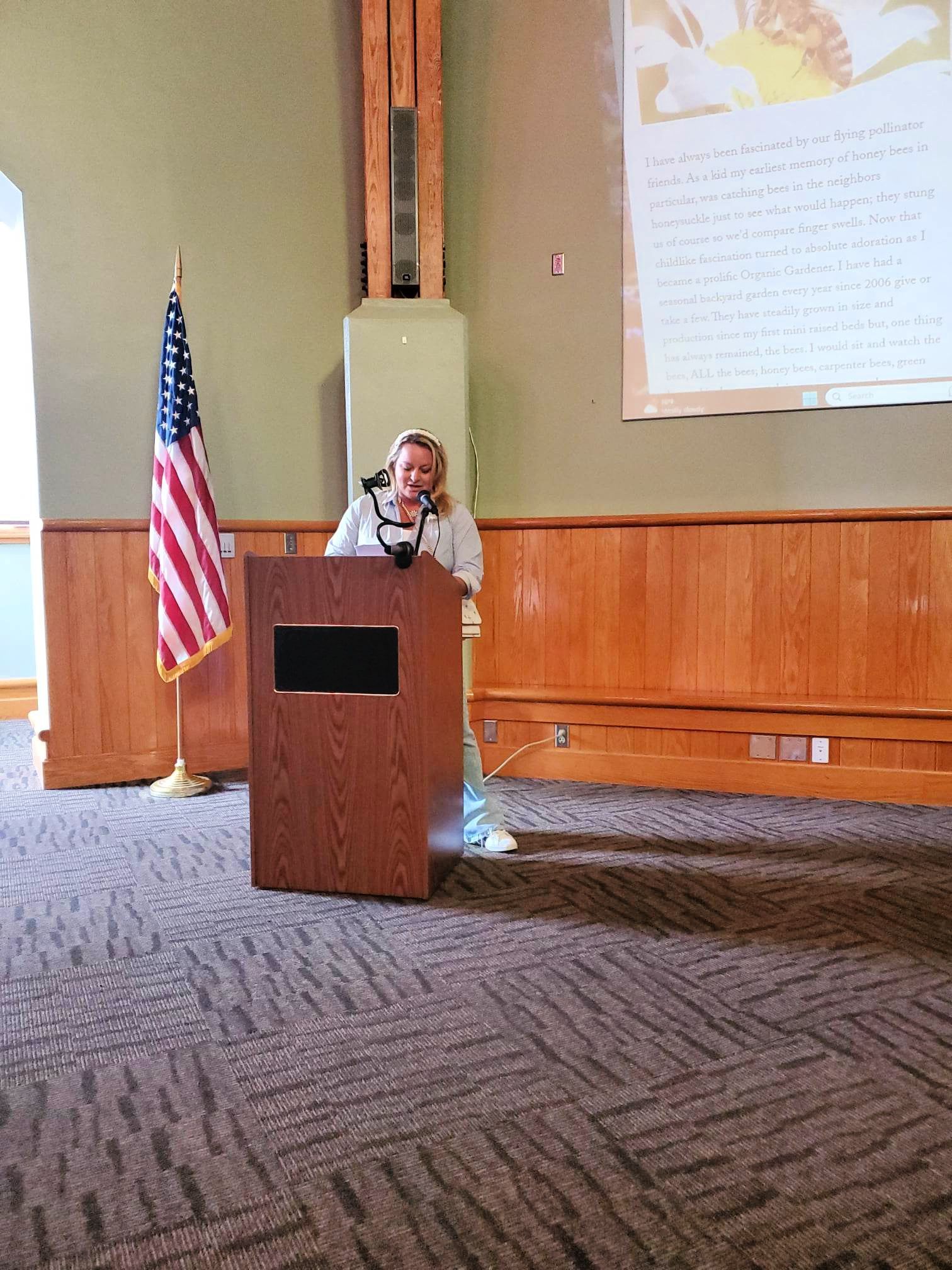 Speaker presentation