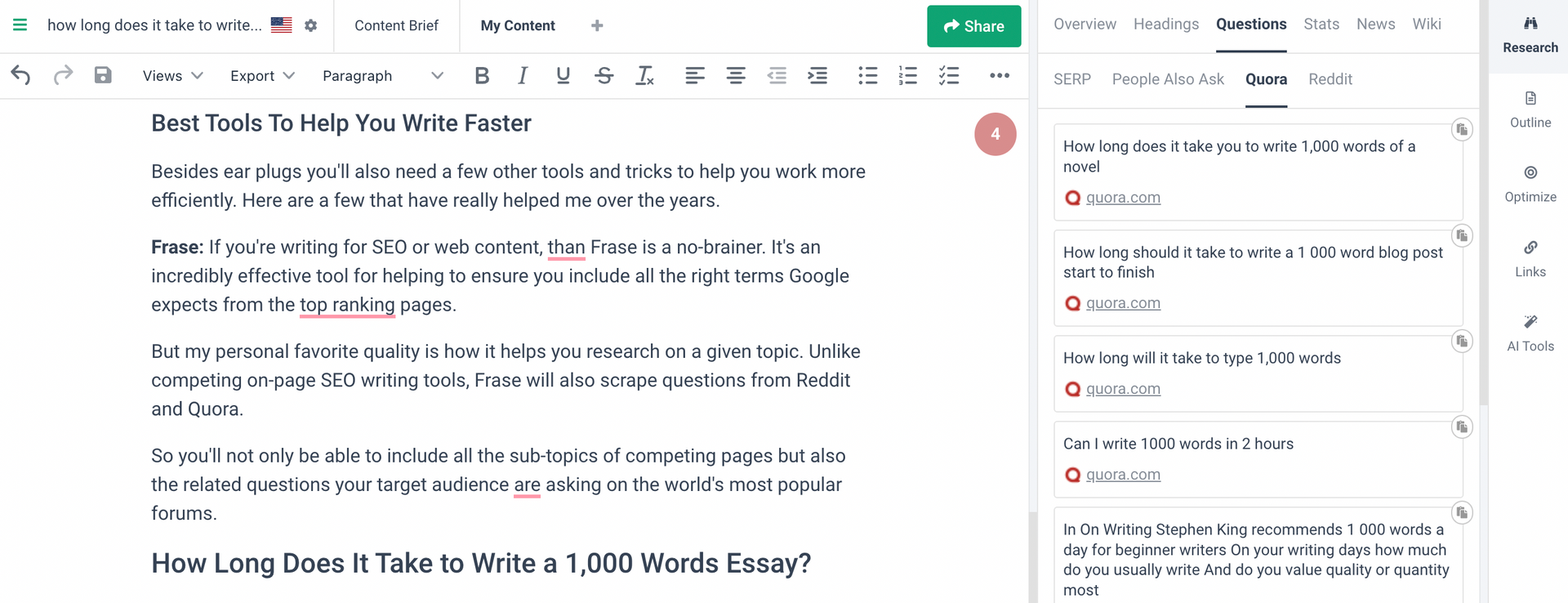 how to write a 1000 word essay in 2 hours