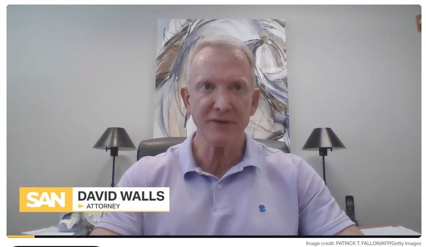 David Walls appearing in an interview with Straight Arrow News