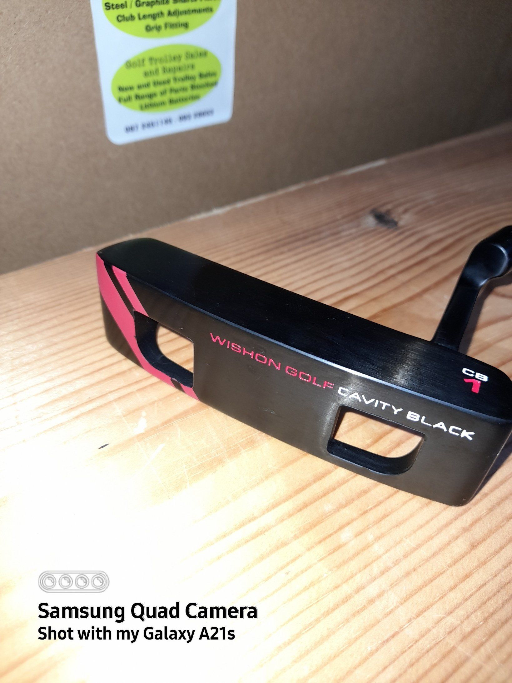 Wishon Cavity Black CB1 Putter