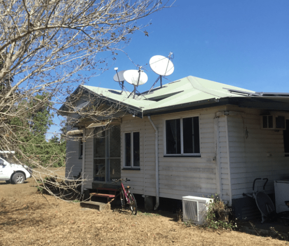 House Satellite Dish — Antenna Solution in Springwood, QLD