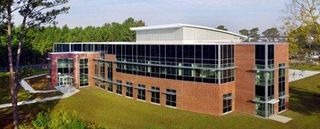 Orange Colored Building — Goldsboro, NC — Ernest Glass Co. Inc.
