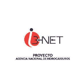 Un logotipo para una empresa llamada b-net.