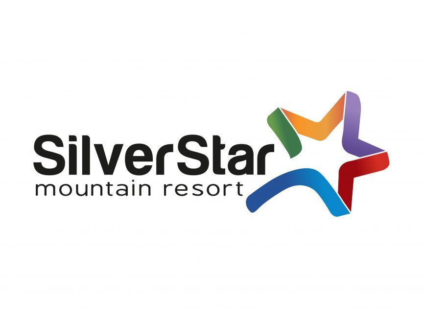 Logo of Silver Star Mountain Resort with text "SilverStar mountain resort" and a colorful star icon.