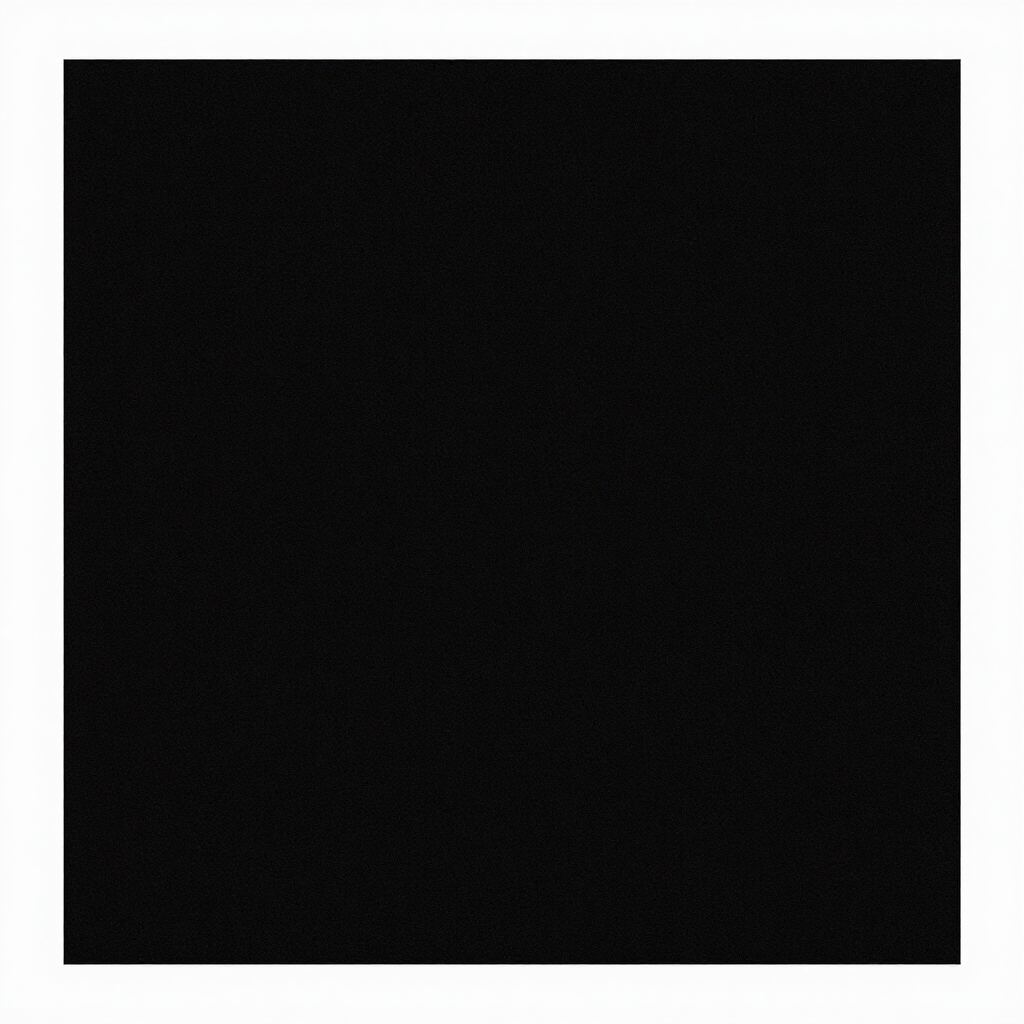 Dark black textured square with a faint diagonal gradient