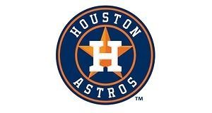 The official Houston Astros logo, featuring a white capital 