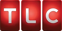 The TLC logo, featuring the white letters 