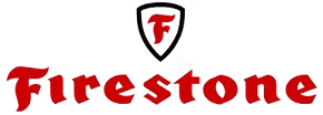 The red Firestone logo, featuring a stylized letter 