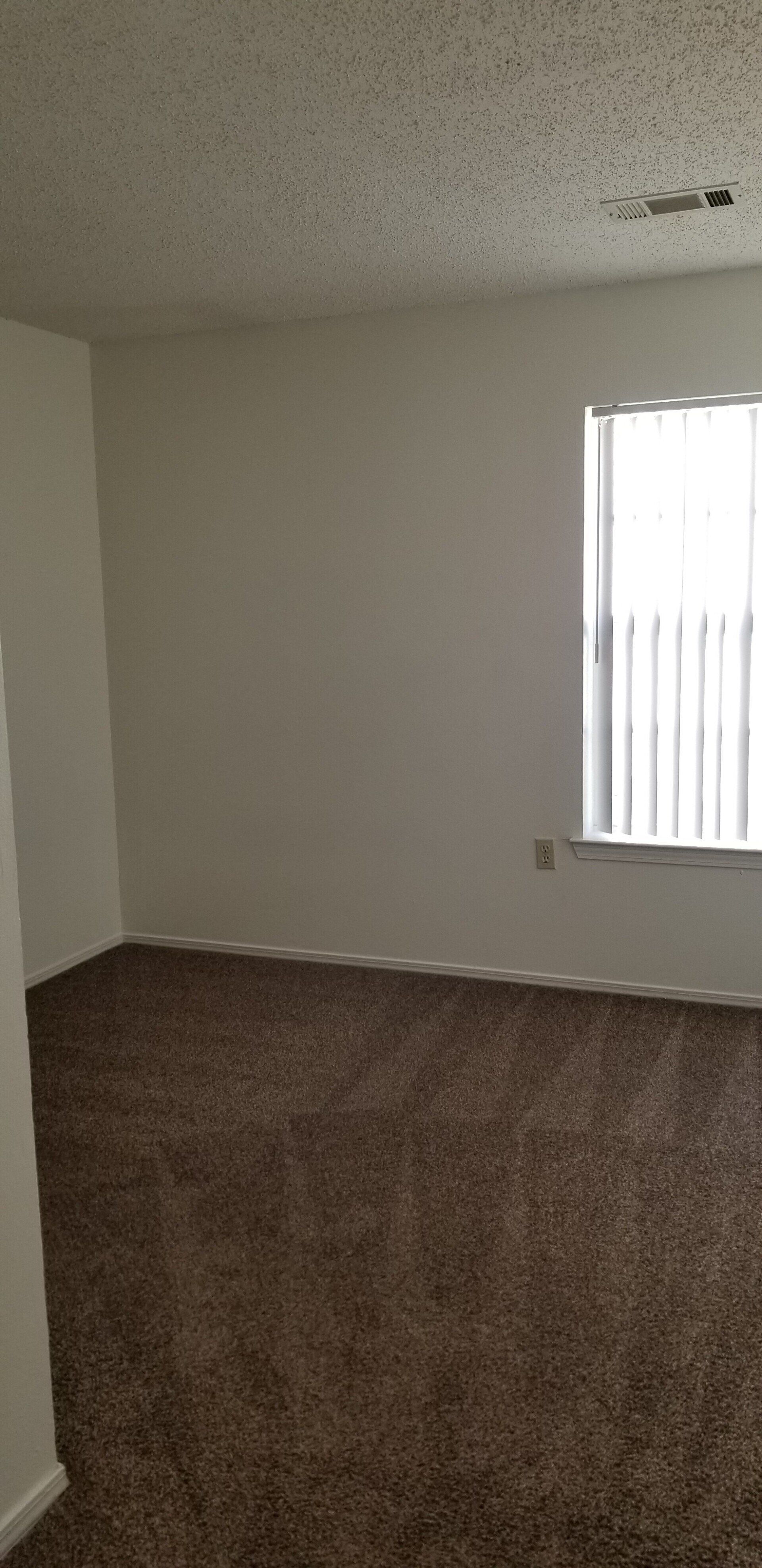 Interior of room with window