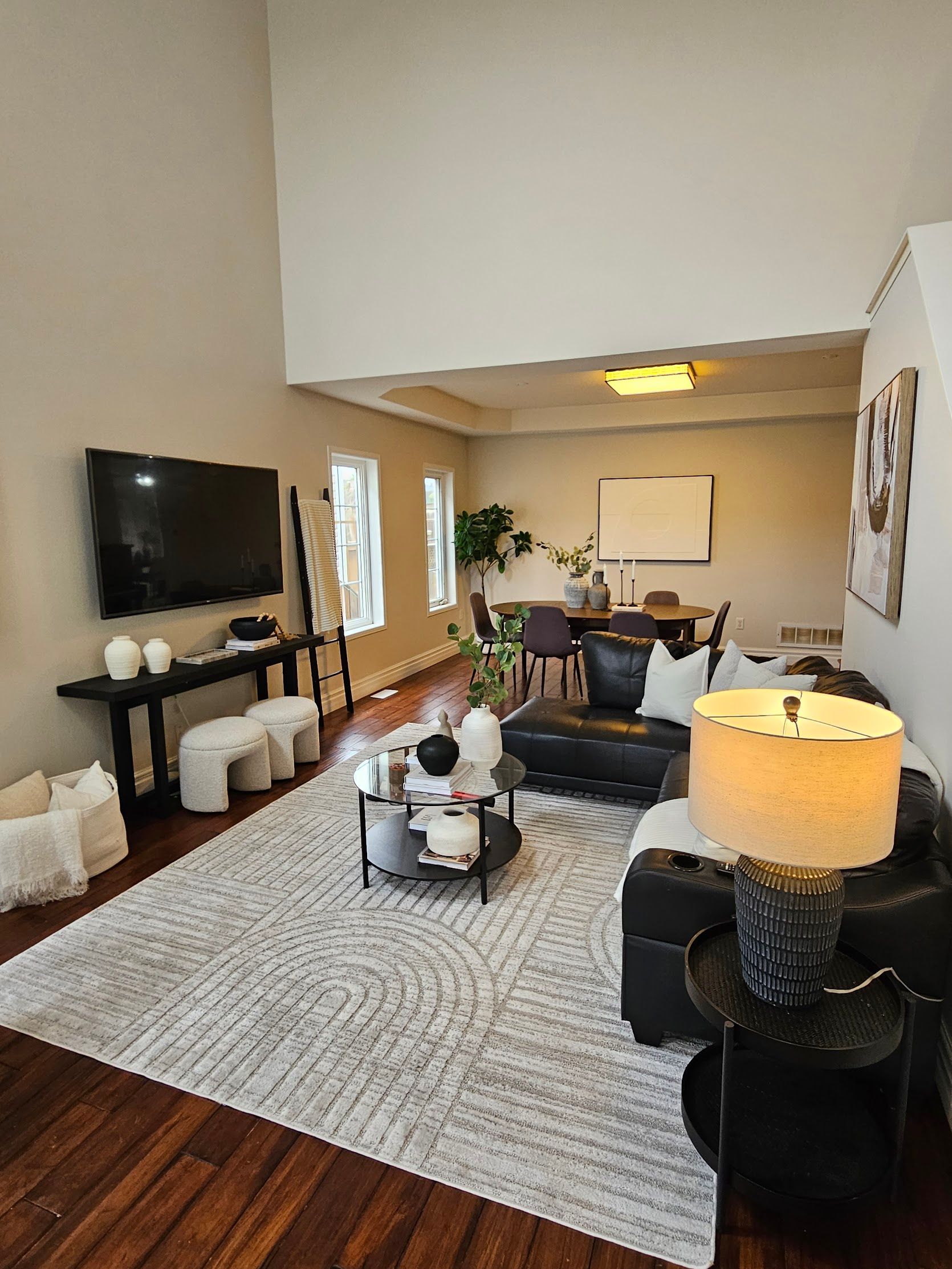 Fresh interior paint bringing new life to a residential space