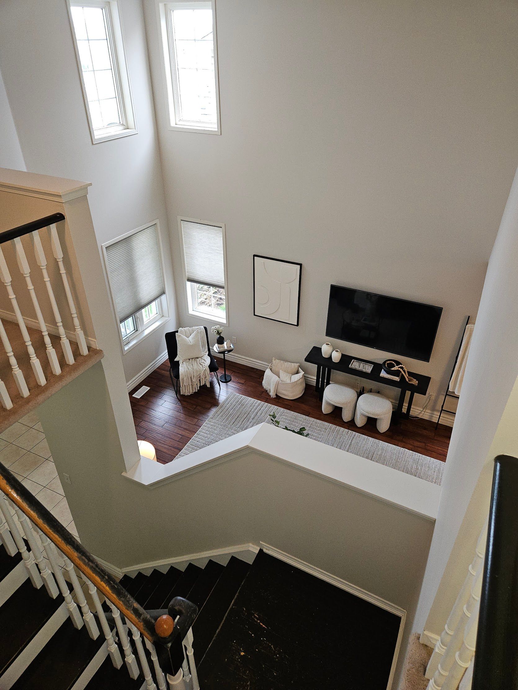 Freshly painted home interior completed by Alpha Pro Painting