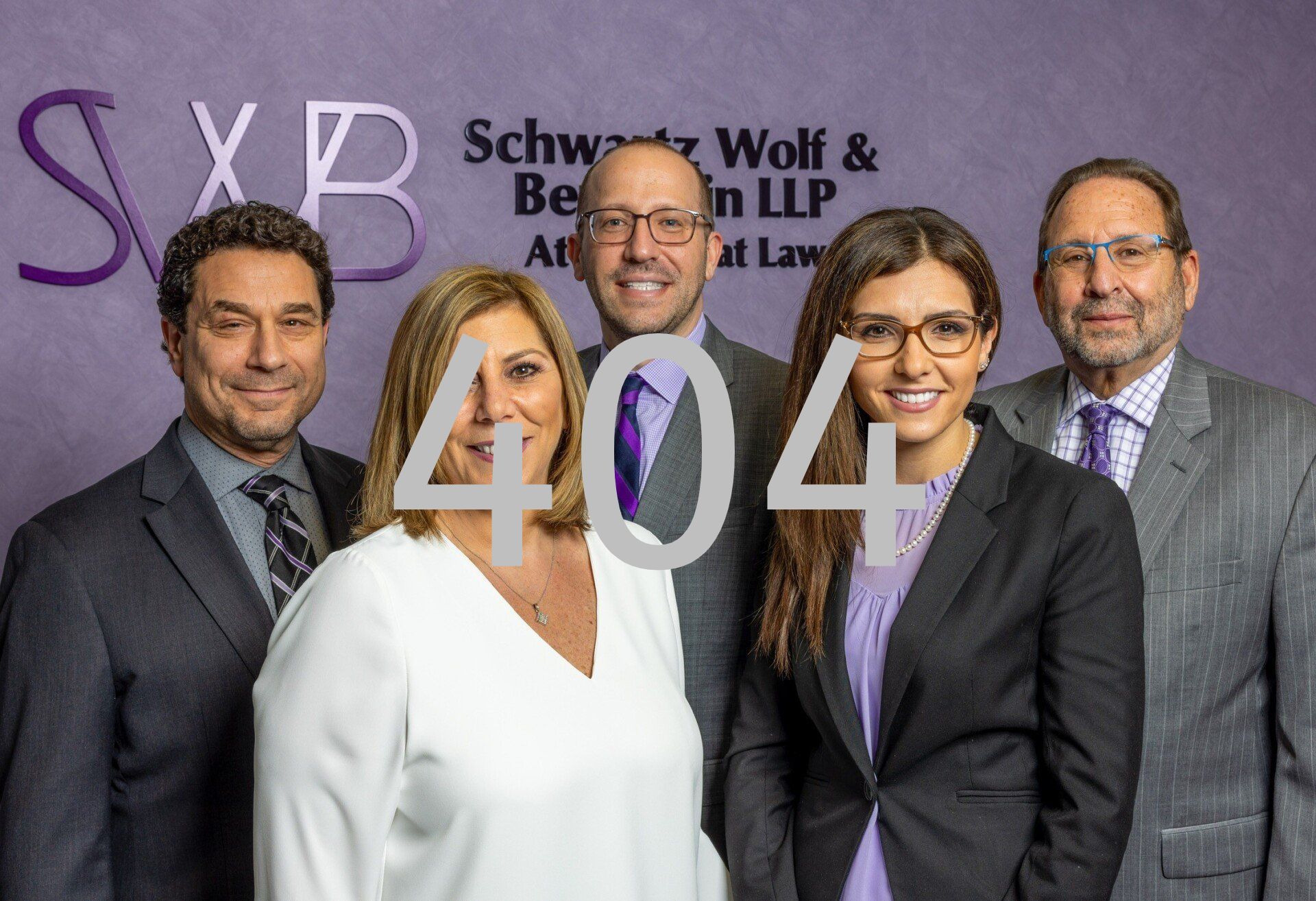Image of SWB Attorneys with 404 overlayed