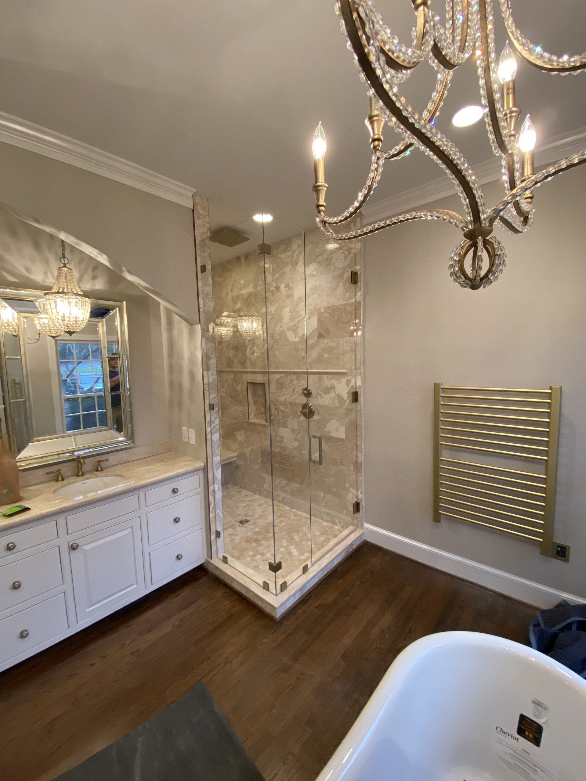 Marble Tile Surround - Charlottesville, VA - Max Tile