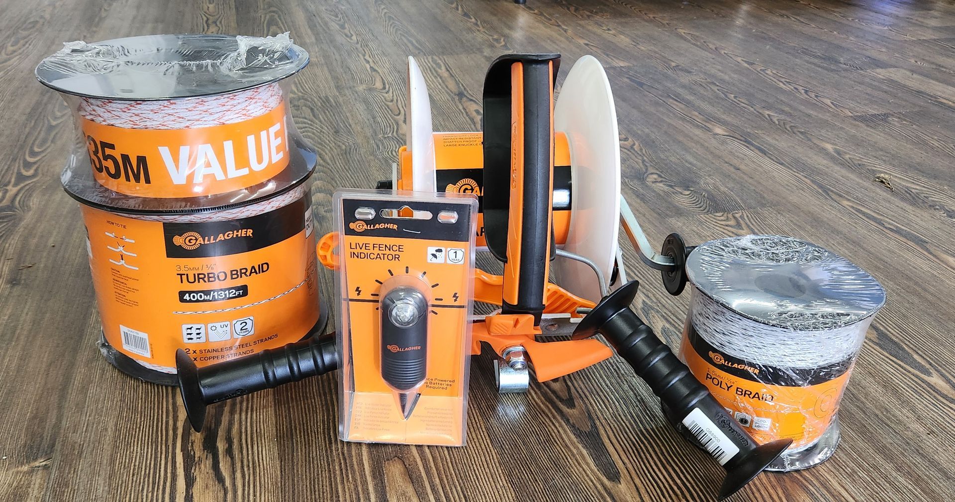 Metal Grid Fence With Barbed Wire at the Top and Grass Lawn in Bottom — Buy Fencing on the Mid North Coast, NSW