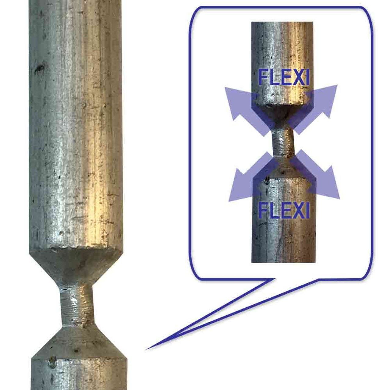 Flexible Water Heater Anode