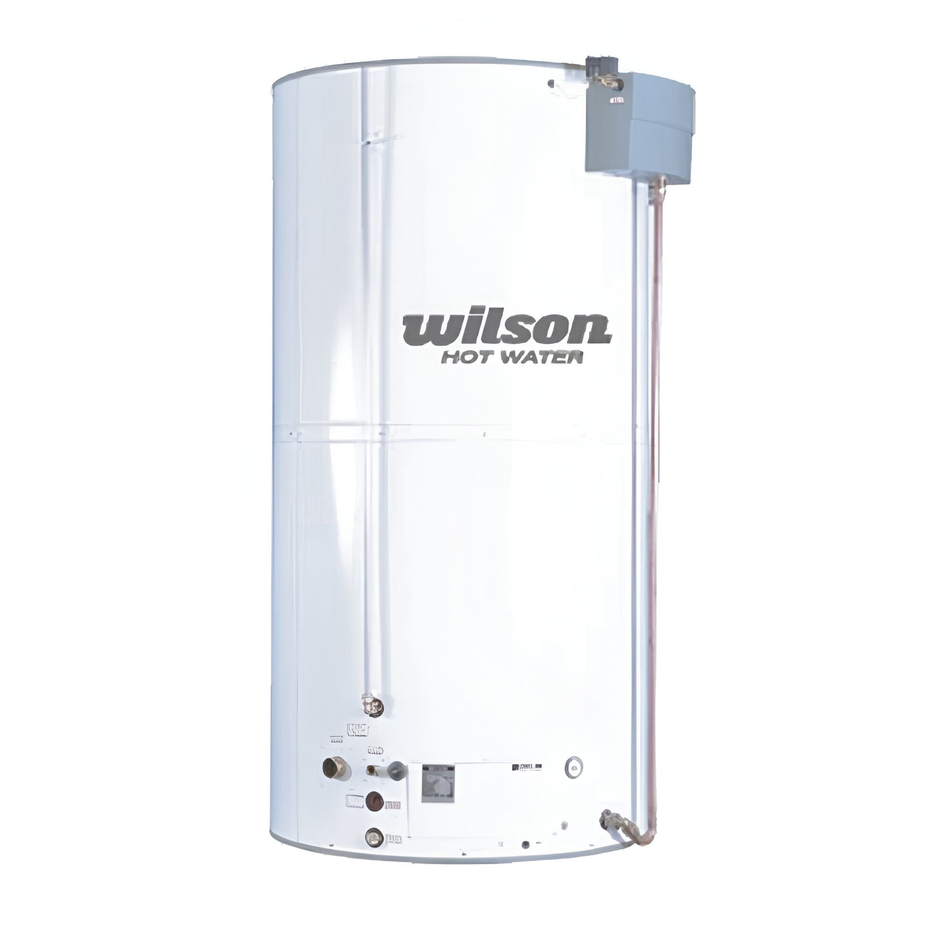 Hot Water Heating Boiler Installed with Connecting Pipes — Hot Water Systems on the Mid North Coast, NSW