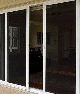 Living room — security door in Gladstone, QLD