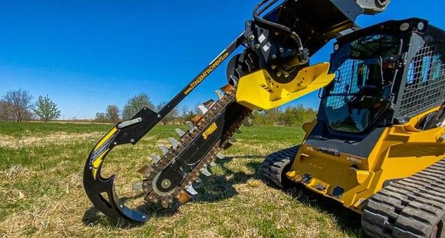 Stinger Attachments | Bigfoot XD Skid Steer Trencher
