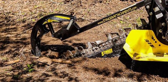 Stinger Attachments | Bigfoot XD Skid Steer Trencher