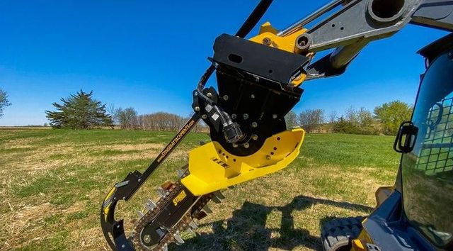 Stinger Attachments | Bigfoot XD Skid Steer Trencher