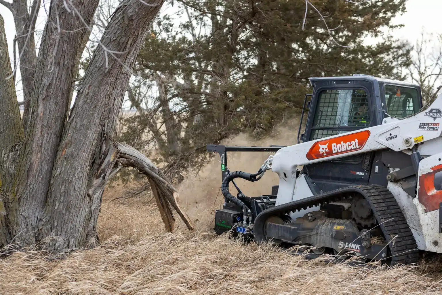 Diamond Mowers |  DC Pro Skid Steer Drum Mulcher